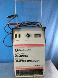 Schumacher SE-4020 240 Amp Battery Charger and 200 Amp Starter Charger.