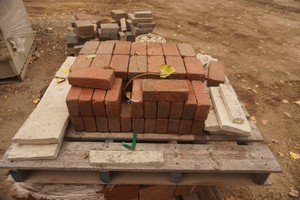 2 Partial Pallets Red Clay Pavers
