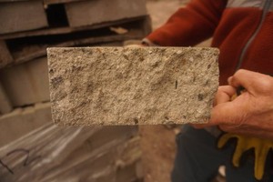 Pallet of Chicopee Masonary Decorative Interlocking Retaining Wall Caps