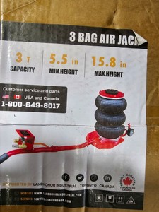2026 - Unused - LandHonor - 3 Bag Air Jack - LHR-BAG3