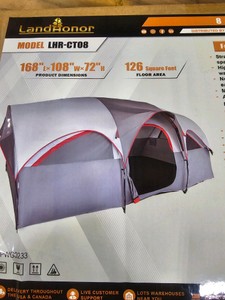 2026 - Unused - LandHonor - 8 Person Camping Tents - LHR-CT08