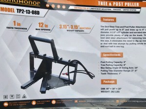 2026 - Unused - LandHonor - Tree Puller - TP2-13-08D