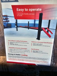 2026 - Unused - Four-post Car Lift - FPPL
