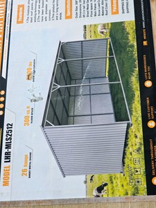 2026 - Unused - LandHonor - 25FT x 12FT Livestock Shelter - LHR-MLS2512