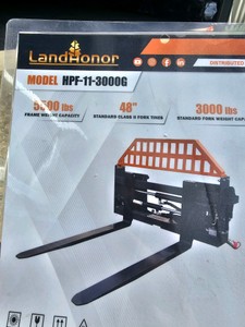 2026 - Unused - LandHonor - Heavy Duty Hydraulic Forks And Frame - HPF-11-3000G