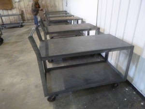 One Utility Cart on Casters