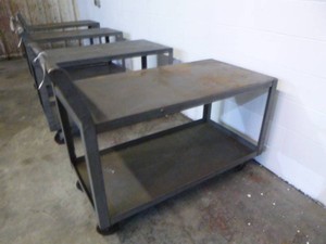 One Utility Cart on Casters