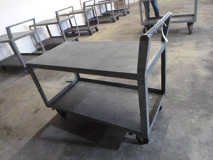 One Utility Cart on Casters