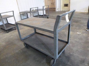 One Utility Cart on Casters