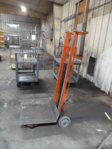 Wesco Foot Pedal Platform Lift Truck
