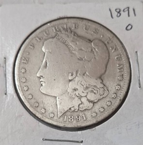 1891 O Silver Morgan Dollar - Fine