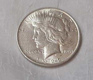 1922 Silver Peace Dollar - XF