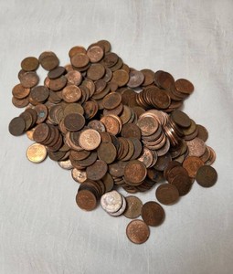 1.5 pounds of Canadian Cents - Misc. Dates