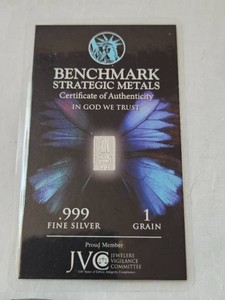 Benchmark Strategic Metals - 1 Grain Pure Silver