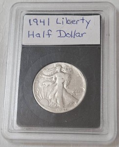 1941 Silver Liberty Half Dollar.  Rare