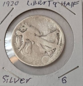 1920 Silver Liberty Half Dollar