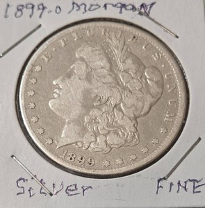 1899 O Silver Morgan Dollar - Fine