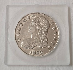 1832 Silver Bust Capped  Half Dollar - Very Rare