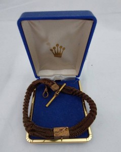 Watch Fob - Braided Horsehair with Presentation Box