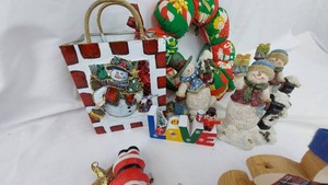 Vintage Christmas Decor - Mixed Holiday Decorations
