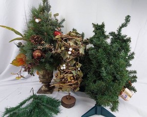 Artificial Christmas Trees & Holiday Decor