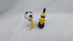 Peanuts Figurines - Snoopy & Woodstock Musician Figures, 2pc