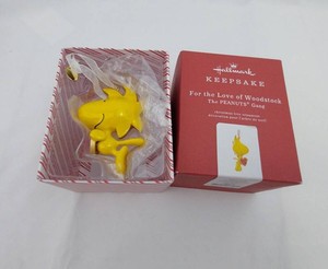 Christmas Ornament - Hallmark Keepsake Woodstock Peanuts For the Love of Woodstock