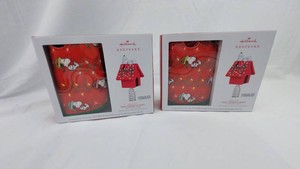 Christmas Tree Toppers - Hallmark Keepsake Peanuts Miniature (Lot of 2)