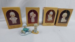 Christmas Ornaments - Precious Moments Figurines (Lot of 6)