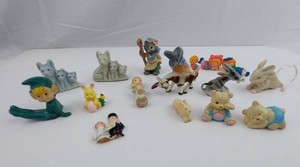 Miniature Figurines - Mixed Animal, Elf & Character Collection (Lot of 20)