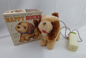 Battery Operated Plush Dog - Happy Hound Remote Control
