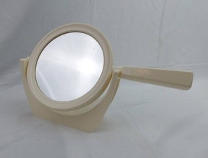 Handheld Mirror with Stand - 2pc Round Vanity Mirror Set