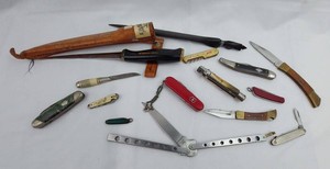 Pocket Knives & Fixed-Blade Knives - Vintage Assortment