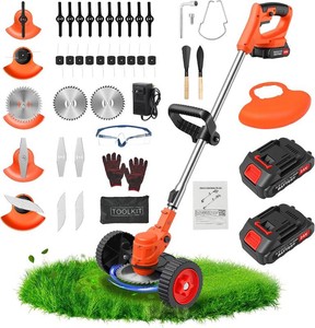 3-in-1 Cordless Weed Wacker, Electric Grass Trimmer Lightweight Adjustable