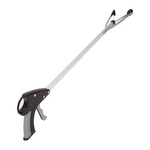 Vive 32 Suction Cup Grabber Reacher   Heavy-Duty Pickup Tool for Seniors & Elderly, Extra-Long Reach Extension Arm for Trash, Sticks & Litter