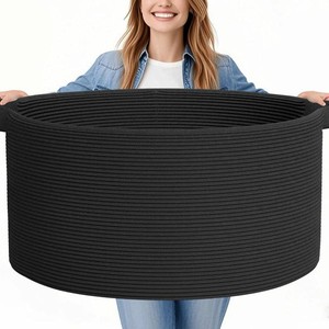 125L Extra Large Blanket Basket, 25 x 16