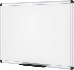 VIZ-PRO Dry Erase BoardMagnetic White Board, 48 X 32 Inches, Silver Aluminium Frame