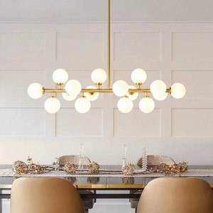 $170 Mid Century Modern Sputnik Chandelier,16-Light Dining Room Light Fixture