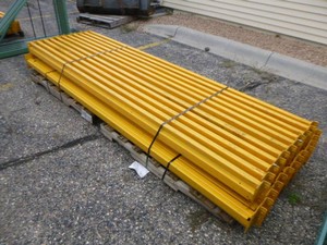 24 Pallet Racking 9' Beams (Teardrop)