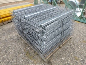 26 Pallet Racking 42" X 46" Wire Decks