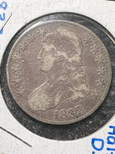 1832 US CAPPED BUST HALF DOLLAR