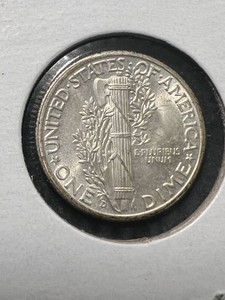 1942-D US MERCURY DIME BU