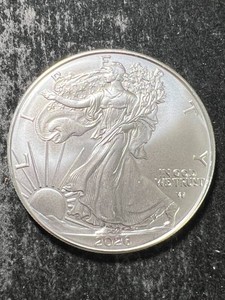 2026 AMERICAN SILVER EAGLE 1 TROY OZ .999 FINE SILVER