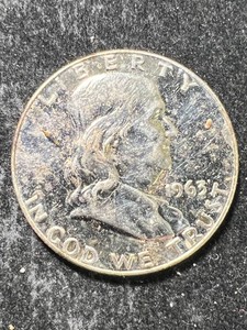 1963 US PROOF FRANKLIN HALF DOLLAR
