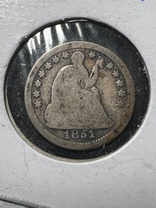1851-O US SEATED LIBERTY HALF DIME