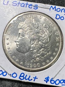 1900-O US MORGAN SILVER DOLLAR BU