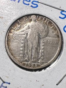 1928 US STANDING LIBERTY QUARTER