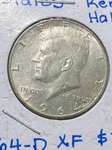 1964-D US KENNEDY HALF DOLLAR
