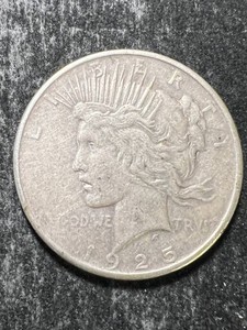 1925 US PEACE SILVER DOLLAR