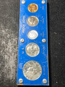 1961 US PROOF SET IN HARDCOVER CASE